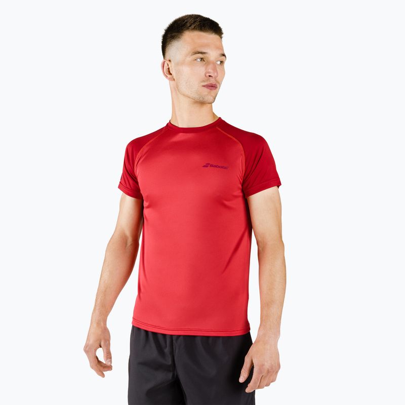 Férfi BABOLAT Play Crew Neck piros 3MP1011 4