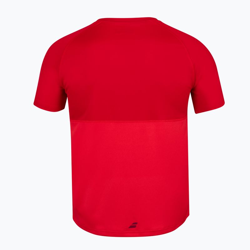 Férfi BABOLAT Play Crew Neck piros 3MP1011 3