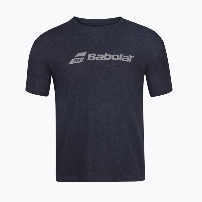 Babolat férfi teniszpóló Exercise fekete heather