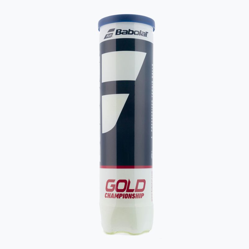 BABOLAT Teniszlabdák Kartonban Gold Championship (18X4) sárga 502082 2