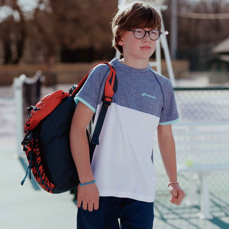 BABOLAT Club Junior Boy 16 l kék/piros gyermek tenisz hátizsák 753096 14