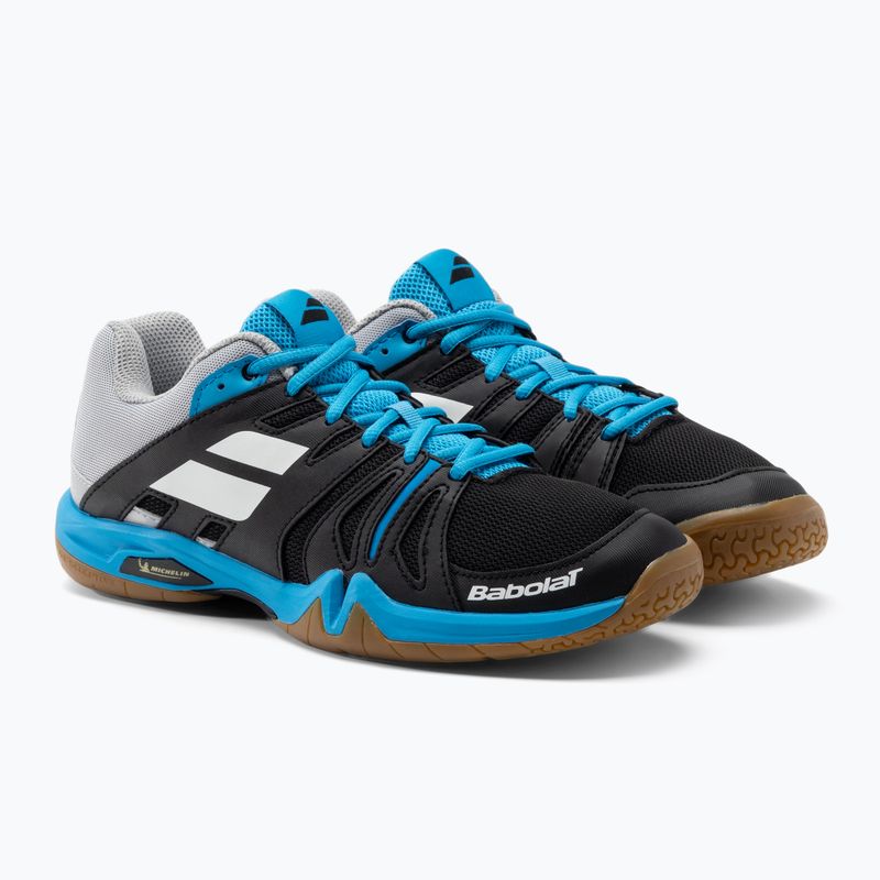 Férfi tollaslabda cipő BABOLAT 22 Shadow Team fekete/kék 30F2105 5