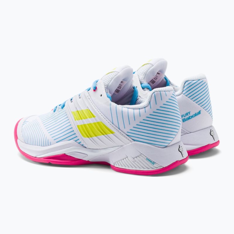 Női teniszcipők BABOLAT 22 Propulse Fury Clay fehér 31S22554 3