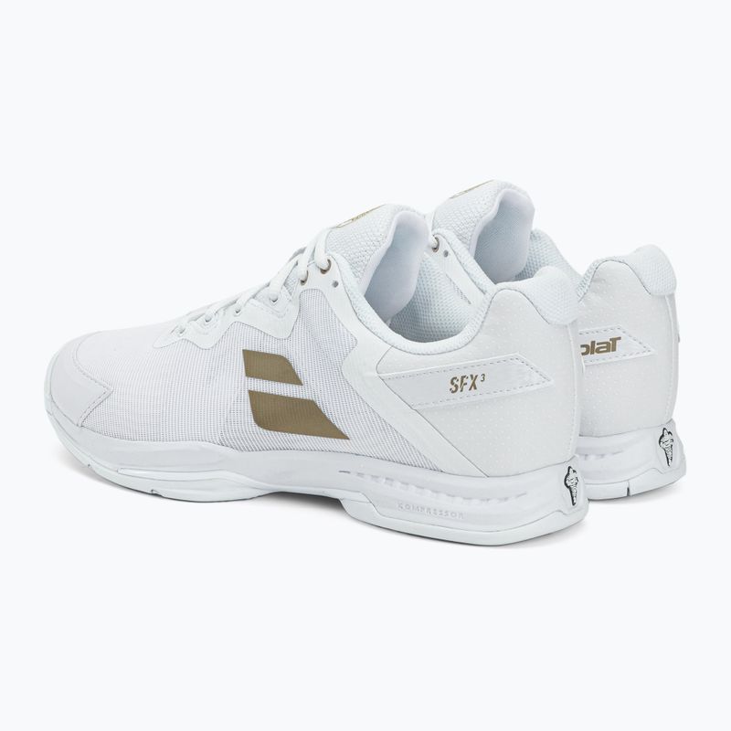 Babolat férfi tenisz cipő 22 SFX3 All Court Wimbledon fehér 30S22550 3