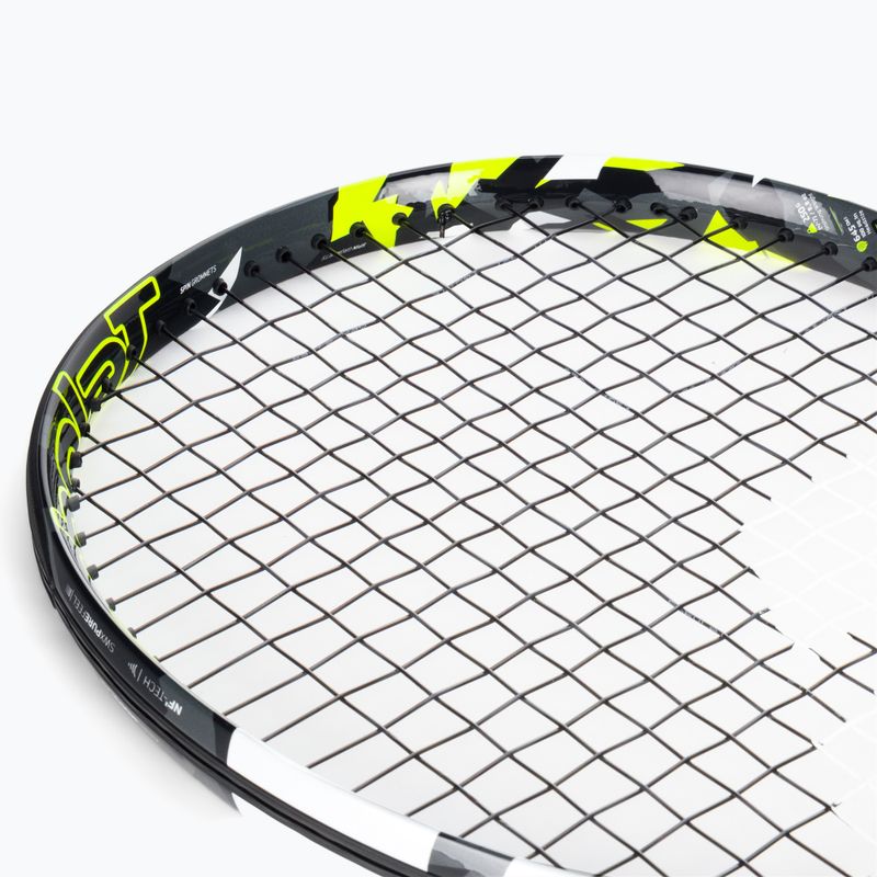 Babolat Pure Aero Junior 26 gyermek teniszütő szürke-sárga 140465 6