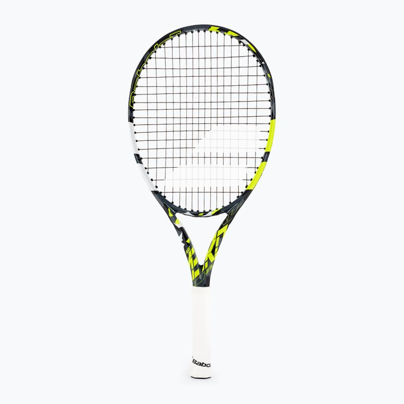Babolat Pure Aero Junior 25 gyermek teniszütő szürke-sárga 140468