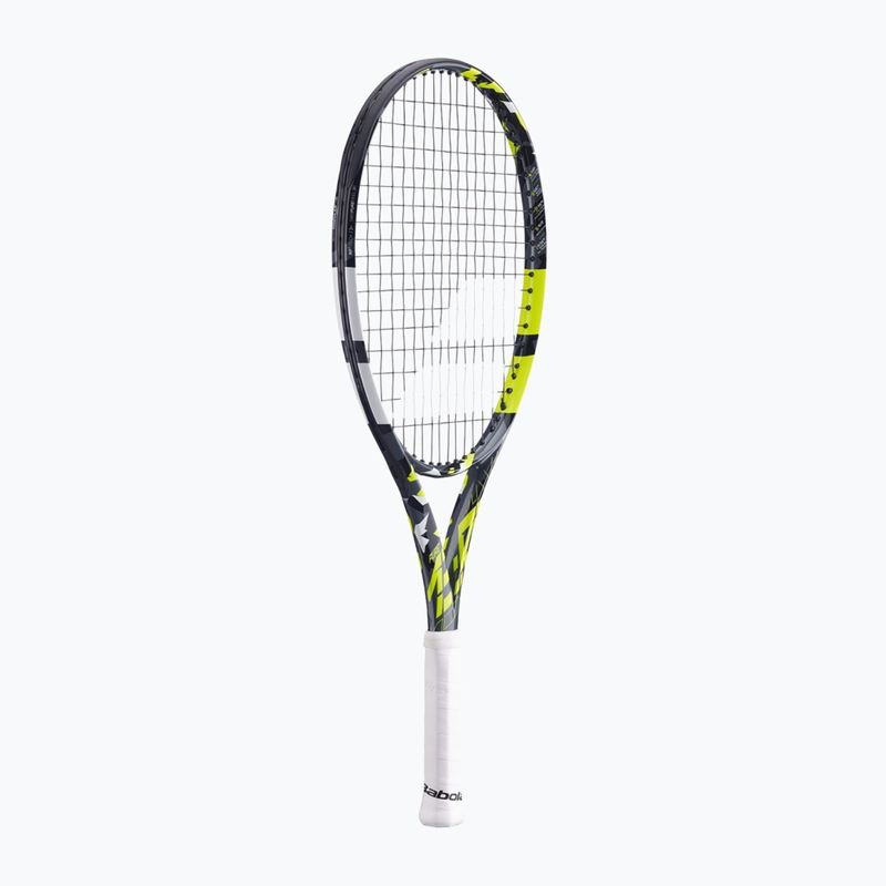 Babolat Pure Aero Junior 25 grey/yellow/white gyermek teniszütő 2