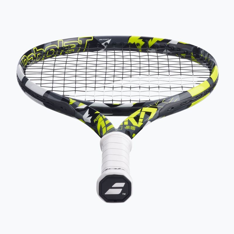 Babolat Pure Aero Junior 25 grey/yellow/white gyermek teniszütő 4