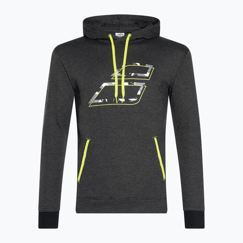 Babolat férfi tenisz pulóver Aero Hood sötét szürke 4US23041Y