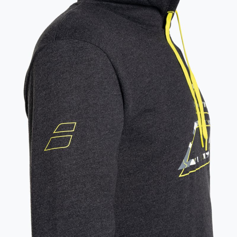 Babolat férfi tenisz pulóver Aero Hood sötét szürke 4US23041Y 5