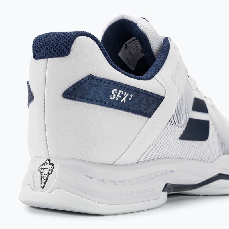 Babolat férfi teniszcipő SFX3 All Court fehér/tengerészkék 9