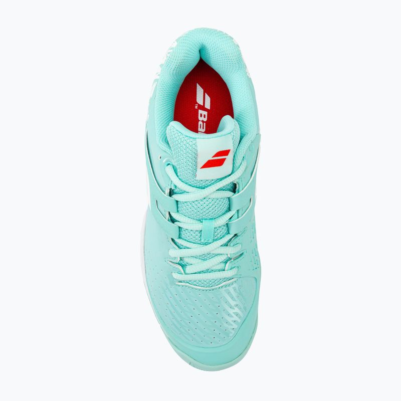 Babolat Propulse All Court JR gyermek teniszcipő yucca/fehér 6