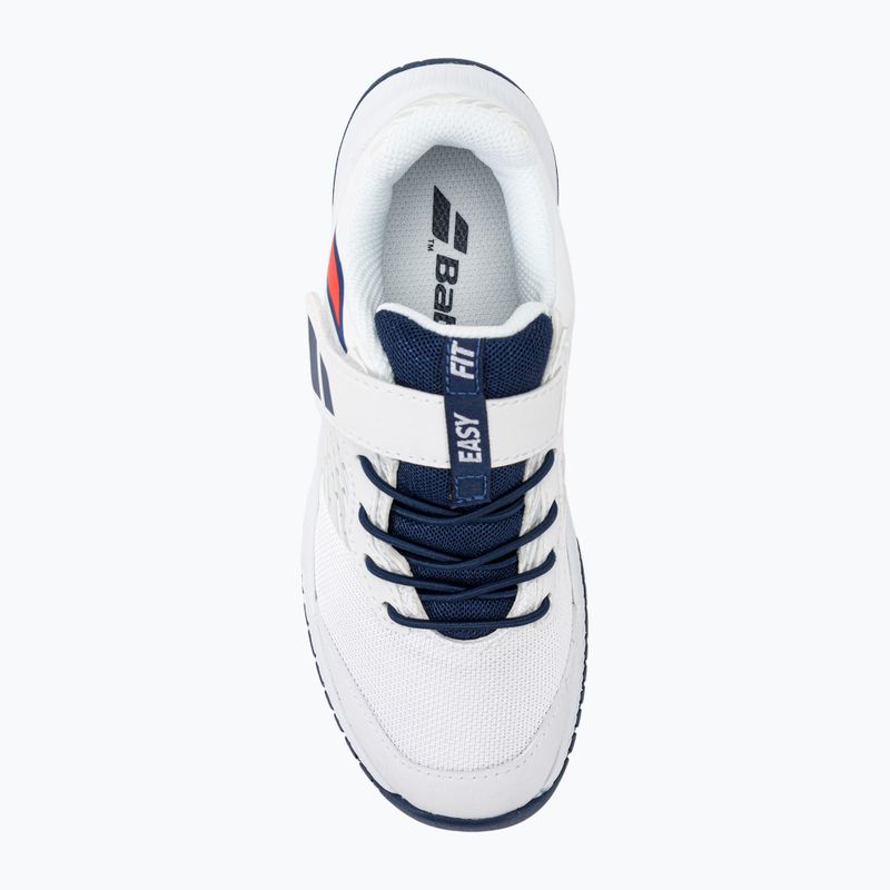 Babolat Pulsion All Court Kid teniszcipő fehér/állami kék 6