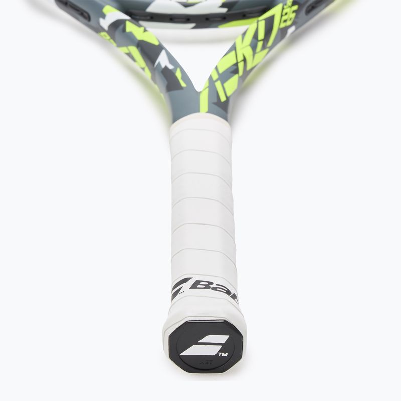 Babolat Aero Junior 26 szürke/sárga/fehér gyermek teniszütő 3