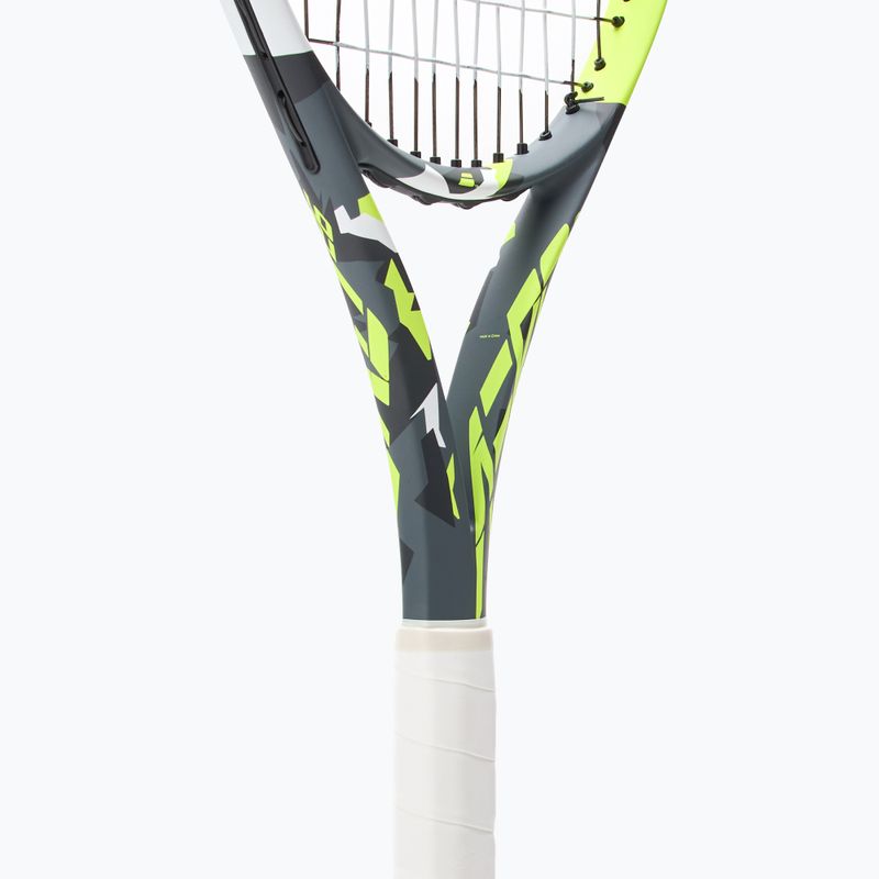 Babolat Aero Junior 26 szürke/sárga/fehér gyermek teniszütő 4