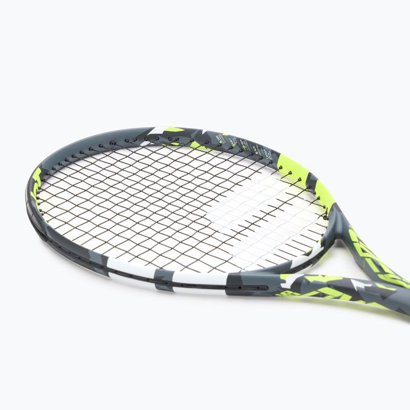 Babolat Aero Junior 26 szürke/sárga/fehér gyermek teniszütő 5