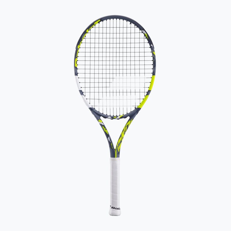 Babolat Aero Junior 26 szürke/sárga/fehér gyermek teniszütő 6
