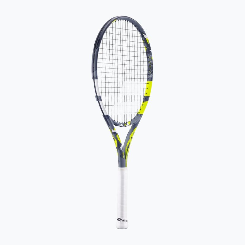 Babolat Aero Junior 26 szürke/sárga/fehér gyermek teniszütő 7