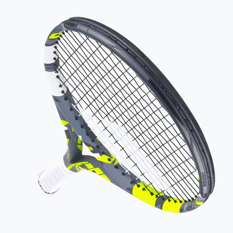 Babolat Aero Junior 26 szürke/sárga/fehér gyermek teniszütő 8