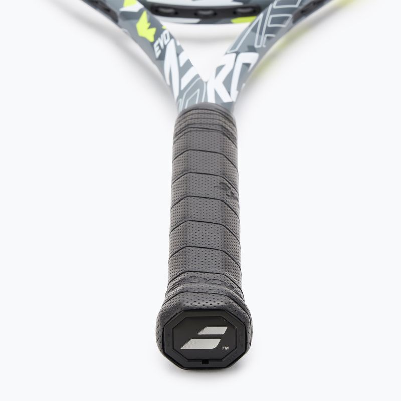 Babolat Evo Aero grey/yellow/white teniszütő 3