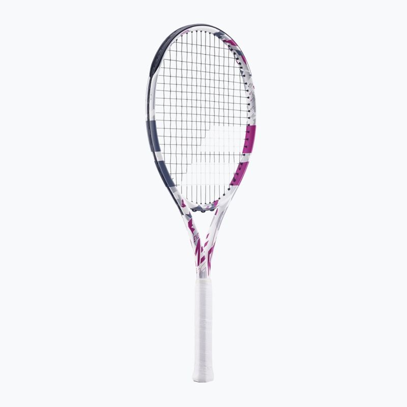 Teniszütő Babolat Evo Aero Lite Pink fehér/rózsaszín teniszütő 3