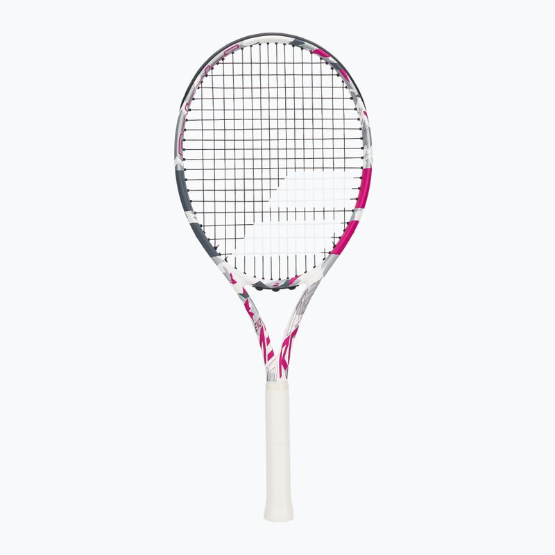 Teniszütő Babolat Evo Aero Lite Pink fehér/rózsaszín teniszütő