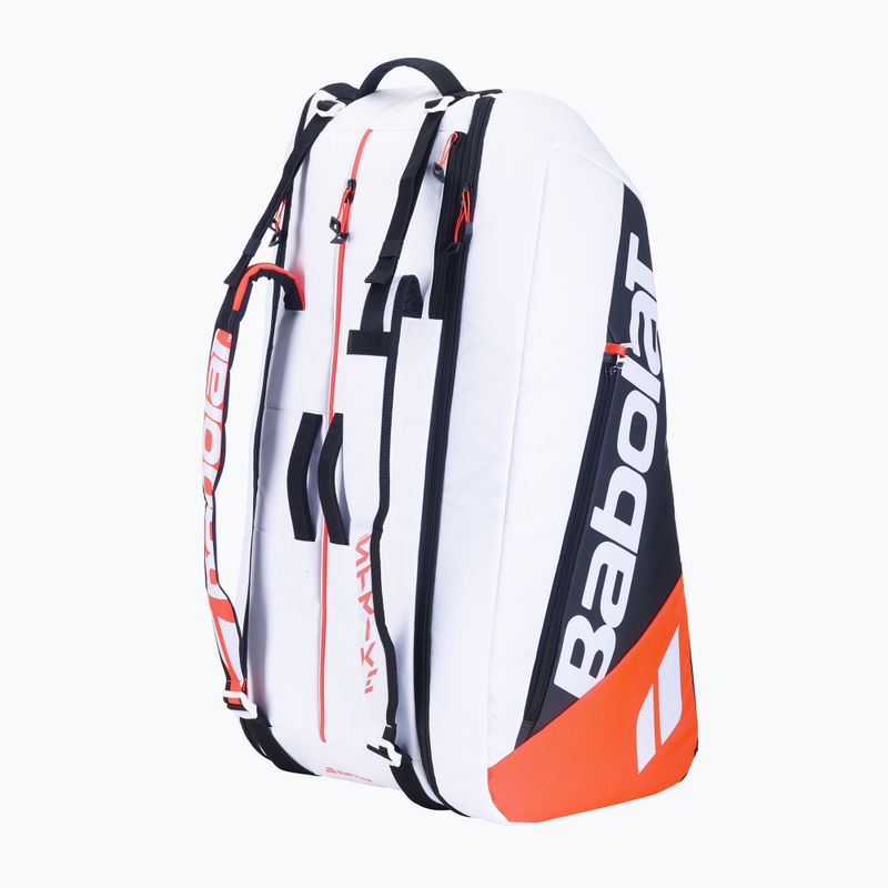 Tenisztáska Babolat RH X12 Pure Strike 4gen 100 l white/black/red