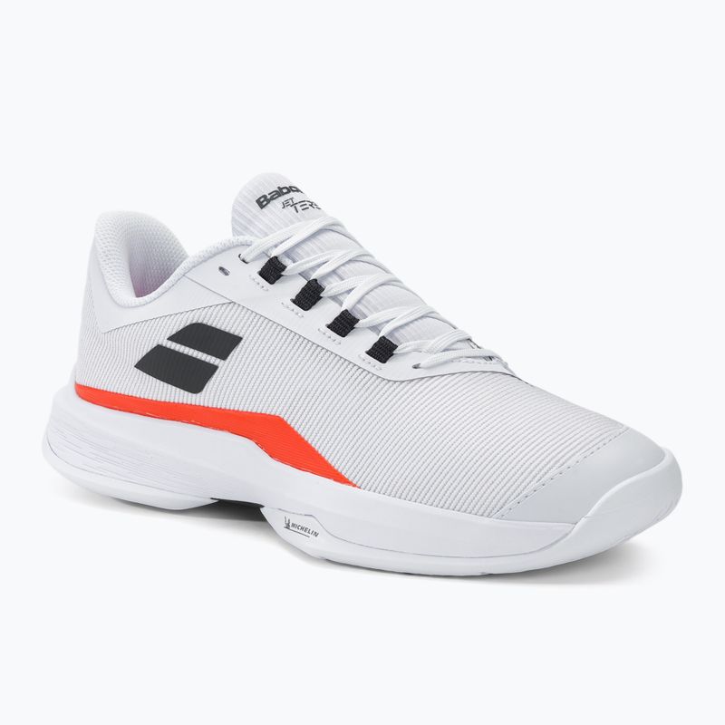 Férfi teniszcipő Babolat Jet Tere 2 All Court white/strike red