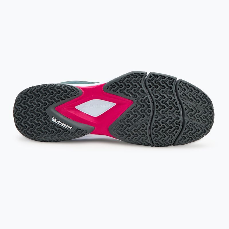 Cipő do padla női Babolat Sensa north atlantic/ white 4