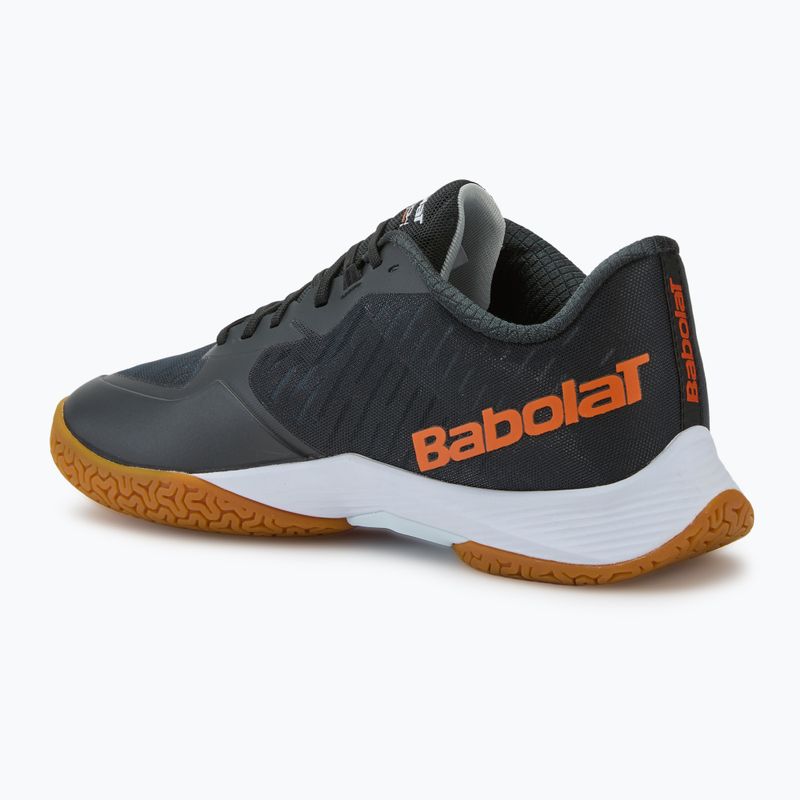 Cipő do badmintona férfi Babolat Shadow Tour 5 black/ orange 3