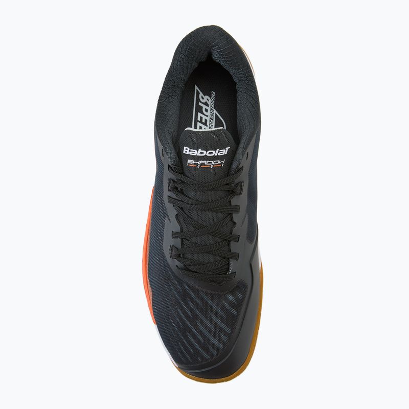 Cipő do badmintona férfi Babolat Shadow Tour 5 black/ orange 5