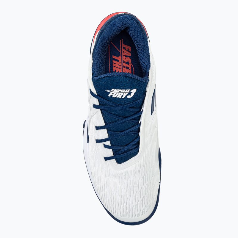 Férfi teniszcipő Babolat Propulse Fury 3 Clay white/estate blue 5