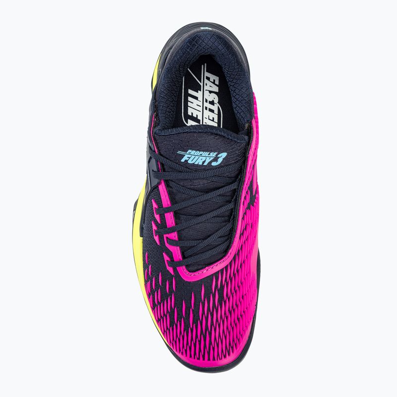 Babolat Propulse Fury 3 Clay sötétkék/rózsaszín aero férfi teniszcipő 5