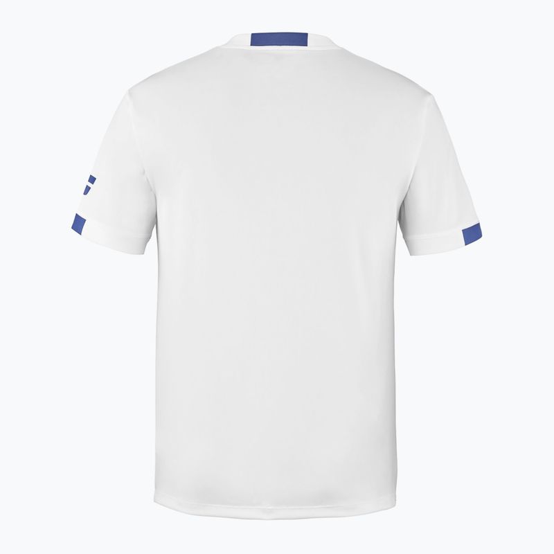 Férfi póló Babolat Play Crew Neck white/white 2