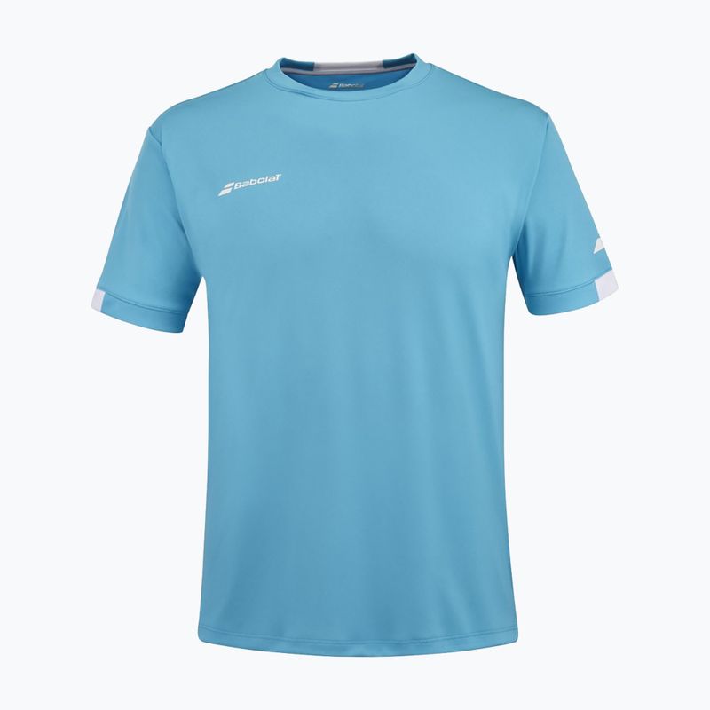 Férfi Babolat Play Crew Neck póló ciánkék 8