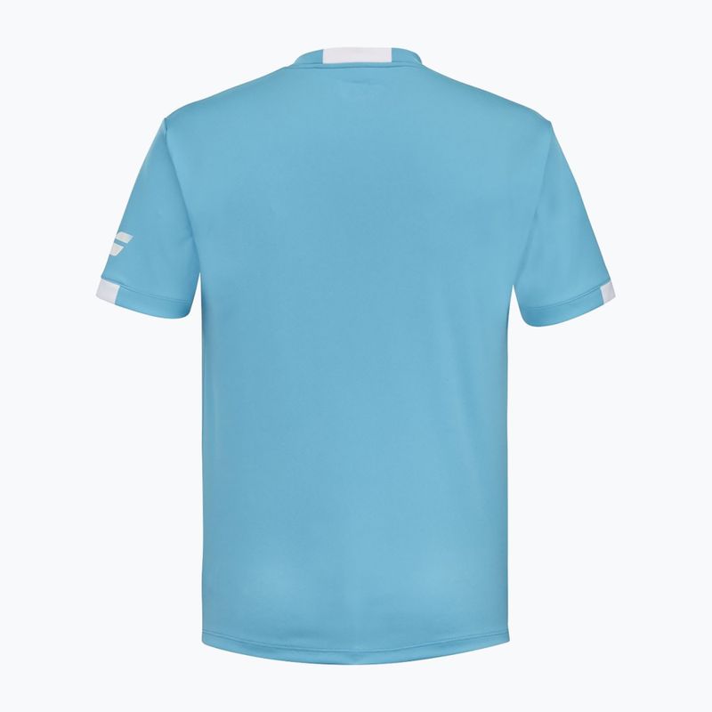 Férfi Babolat Play Crew Neck póló ciánkék 9