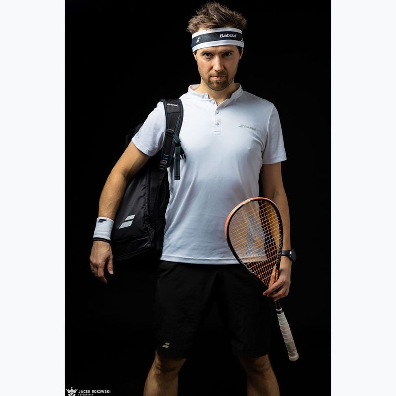 Férfi póló Babolat Play white/white 4