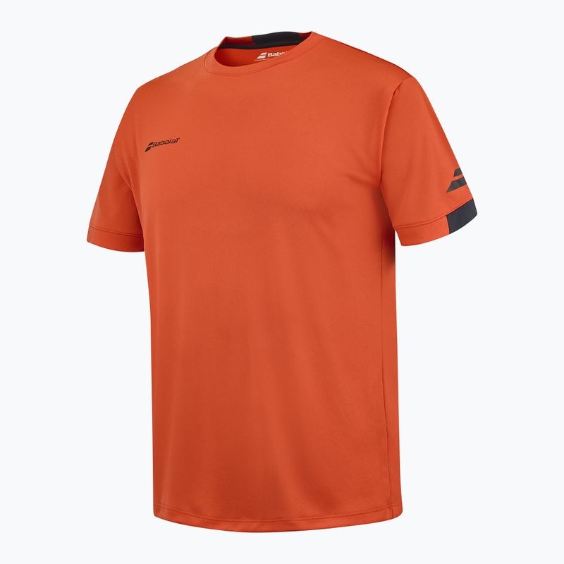 Babolat Play Crew Neck Jr fiesta piros gyermek póló 3