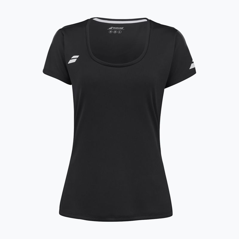 Női póló Babolat Play Cap Sleeve Top black/black