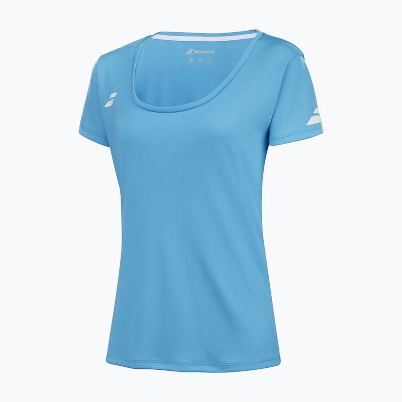 Női póló Babolat Play Cap Sleeve Top cyan blue 2