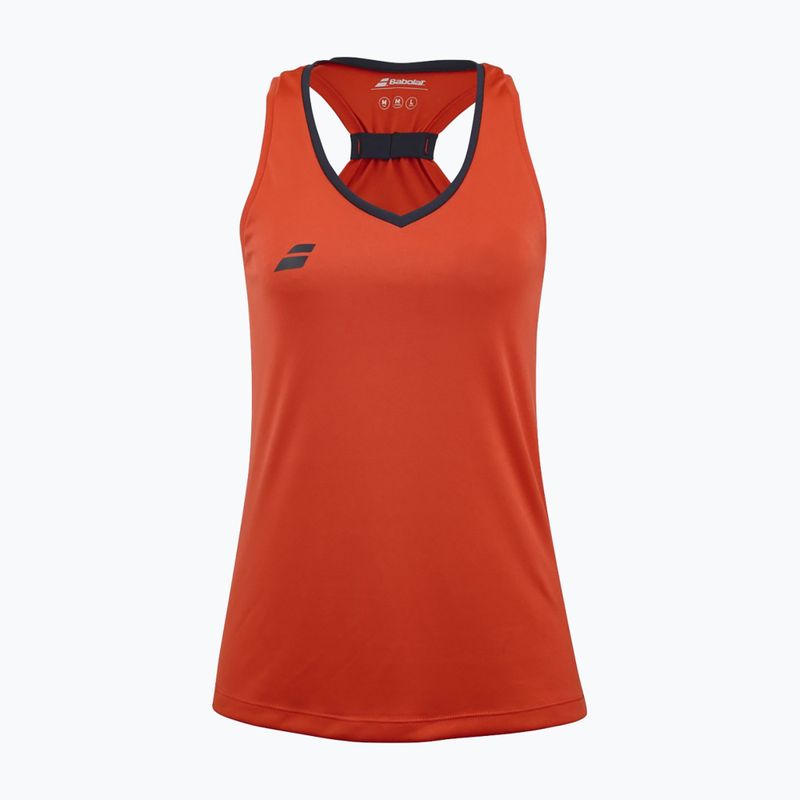 Babolat női tank top Play fiesta red