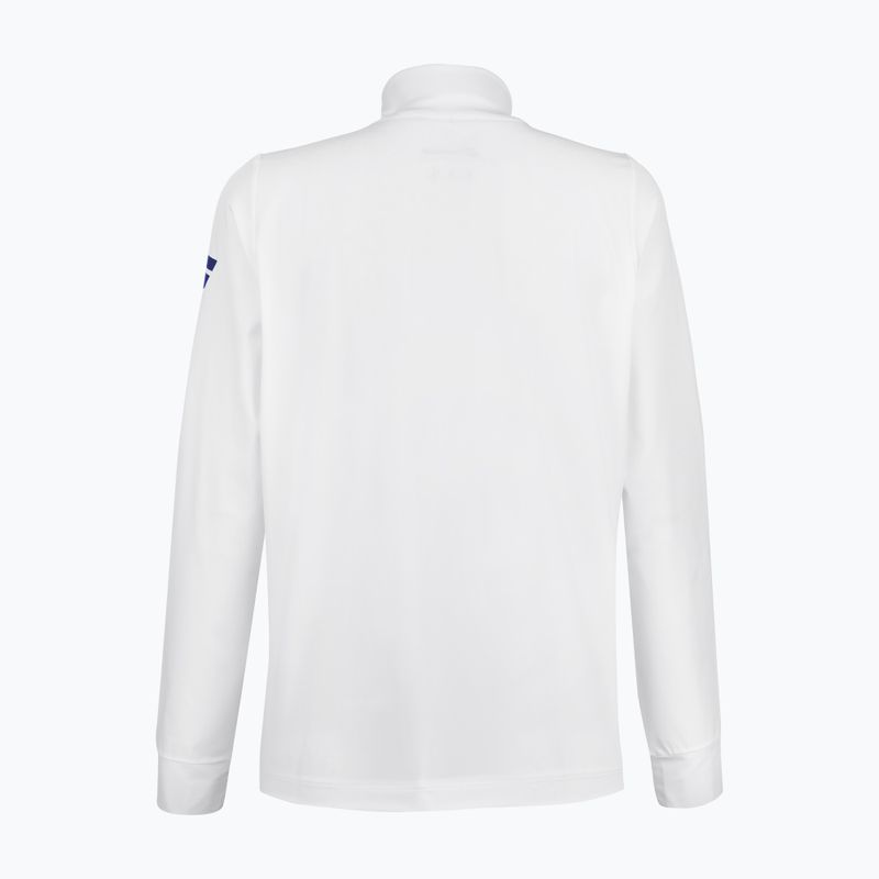 Női teniszpulóver Babolat Play white/white 2