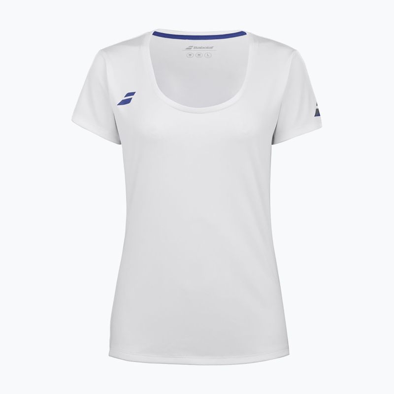 Babolat Gyermek póló Play Cap Sleeve Top Jr fehér/fehér