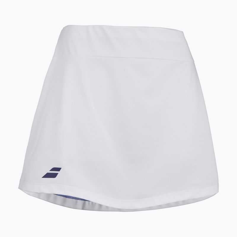 Babolat Play Jr gyermek szoknya fehér/fehér 3