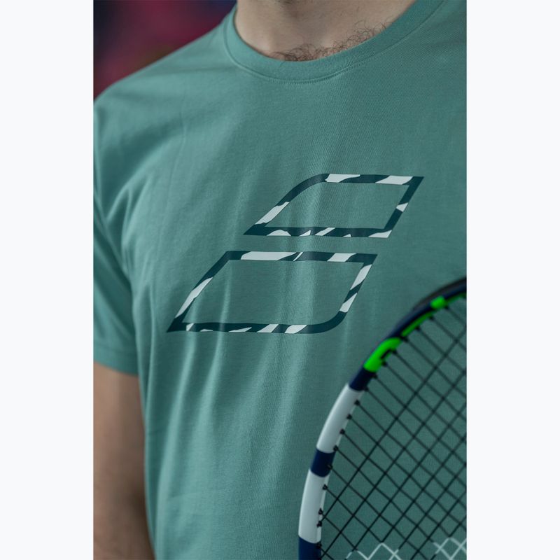 Férfi póló Babolat Exercise Big Flag trellis 7