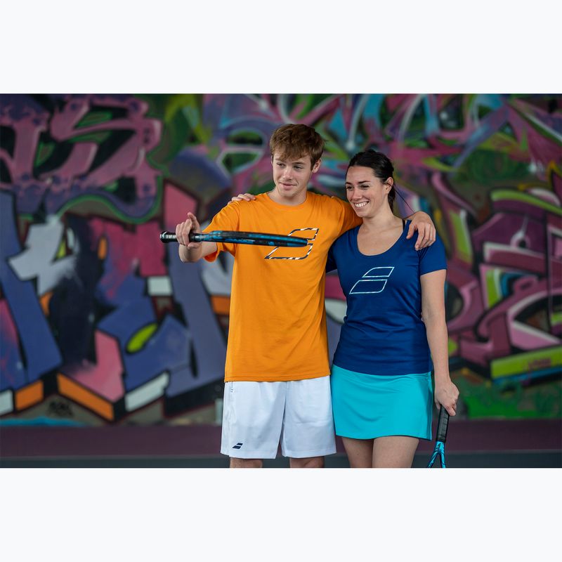 Férfi póló Babolat Exercise Big Flag autumn glory 9