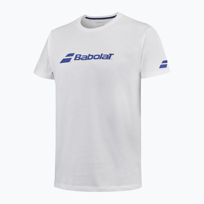Gyermek Babolat Exercise T-shirt Jr fehér/fehér 3