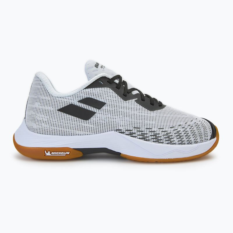 Cipő do badmintona férfi Babolat Shadow Spirit 2 white/ black 2