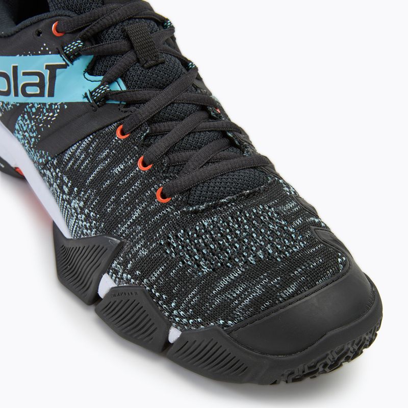 Cipő do padla férfi Babolat Movea black/ light blue 7