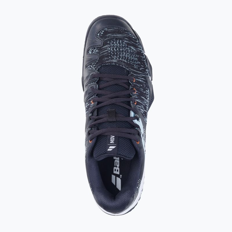 Cipő do padla férfi Babolat Movea black/ light blue 12